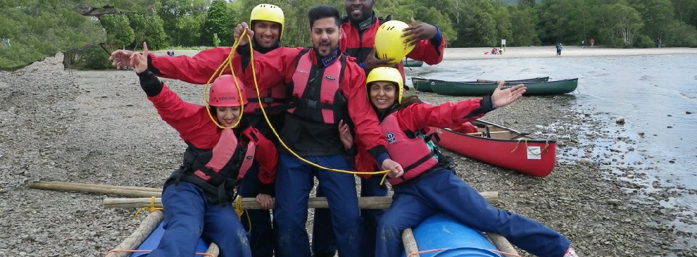Raft  building launch plan